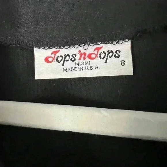 Vintage Tops‘n‘Tops Blouse Shirt Country Western Rock‘n‘Roll size 8/ S - Picture 6 of 7